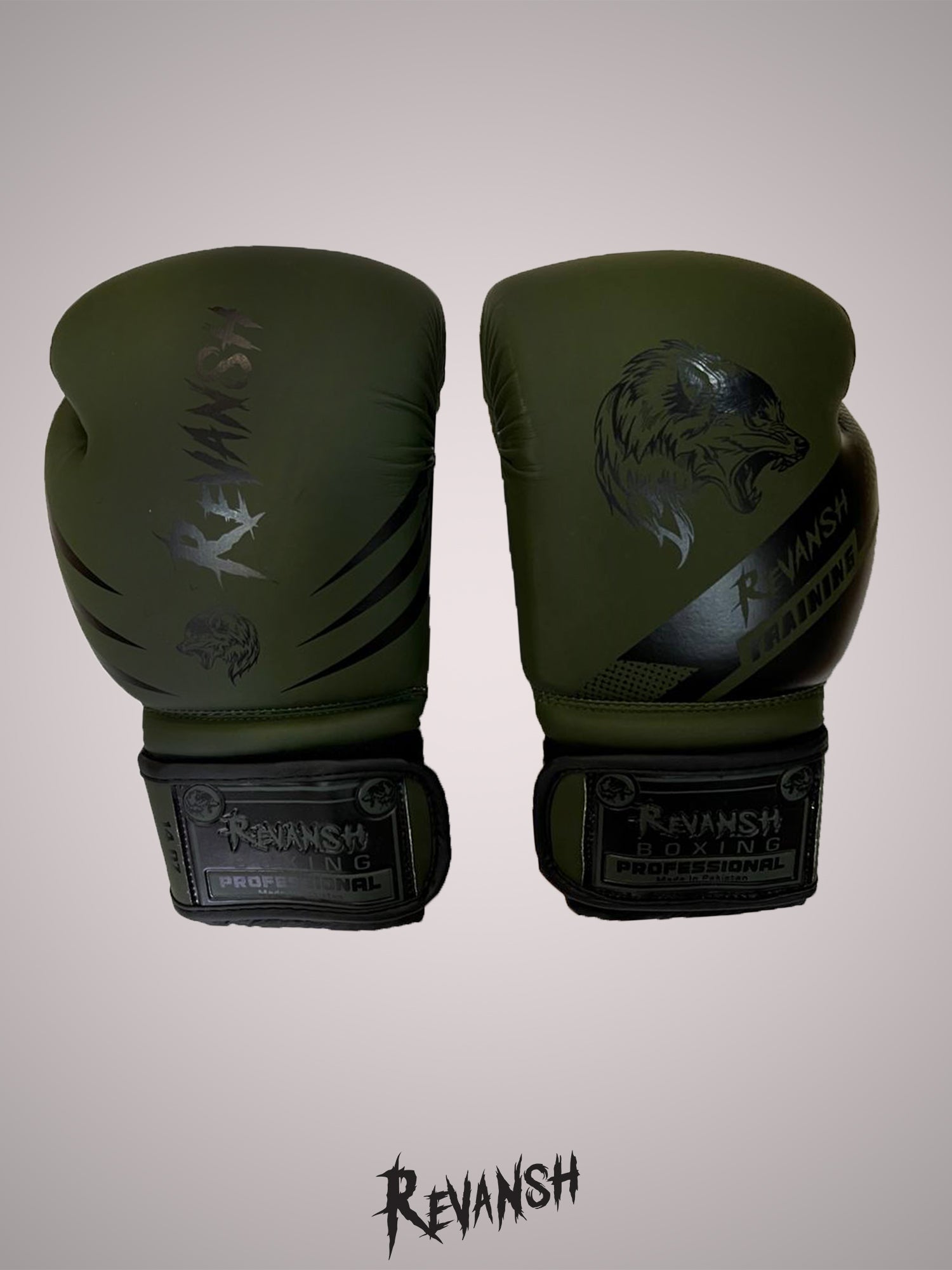 Boxing gloves REVANSH NEO, khaki
