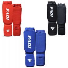 FADI | Shin Instep Guards | Muay Thai MMA | Kickboxing Training | Karate Protector - Fadi Sportsshin in step