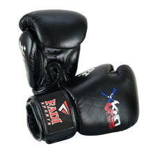 Fadi Sports Xtreme Knockout Muay Thai Boxing Gloves - Genuine Leather, Black & White - Fadi Sports