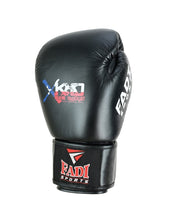 Fadi Sports Xtreme Knockout Muay Thai Boxing Gloves - Genuine Leather, Black & White - Fadi Sports