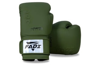 FADI SPRTS | BOXING GLOVES | AUTHENTIC | MADE OF MATTE COWHIDE LEATHER | STRAP - Fadi Sports