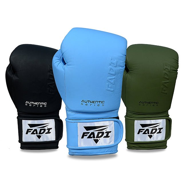 FADI | BOXING GLOVES | AUTHENTIC | MADE OF MATTE COWHIDE LEATHER | STRAP - www.fadisports.com