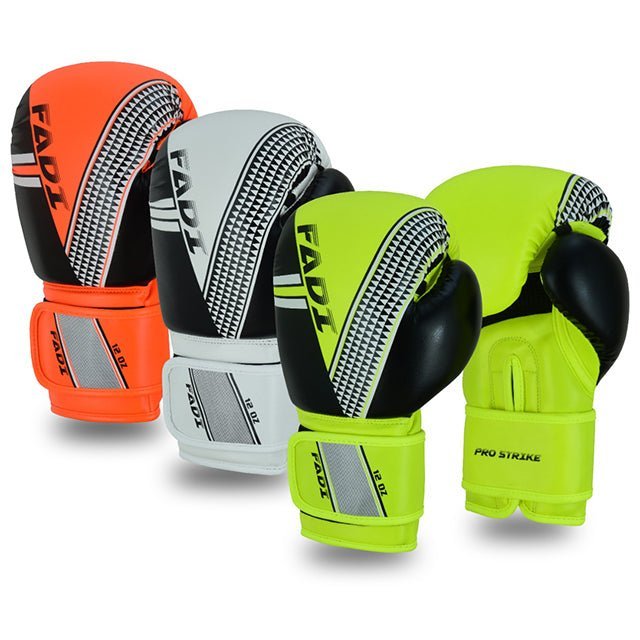 FADI | BOXING GLOVES | PRO STRIKE | MADE OF MATTE ARTIFICIAL LEATHER - Fadi Sports