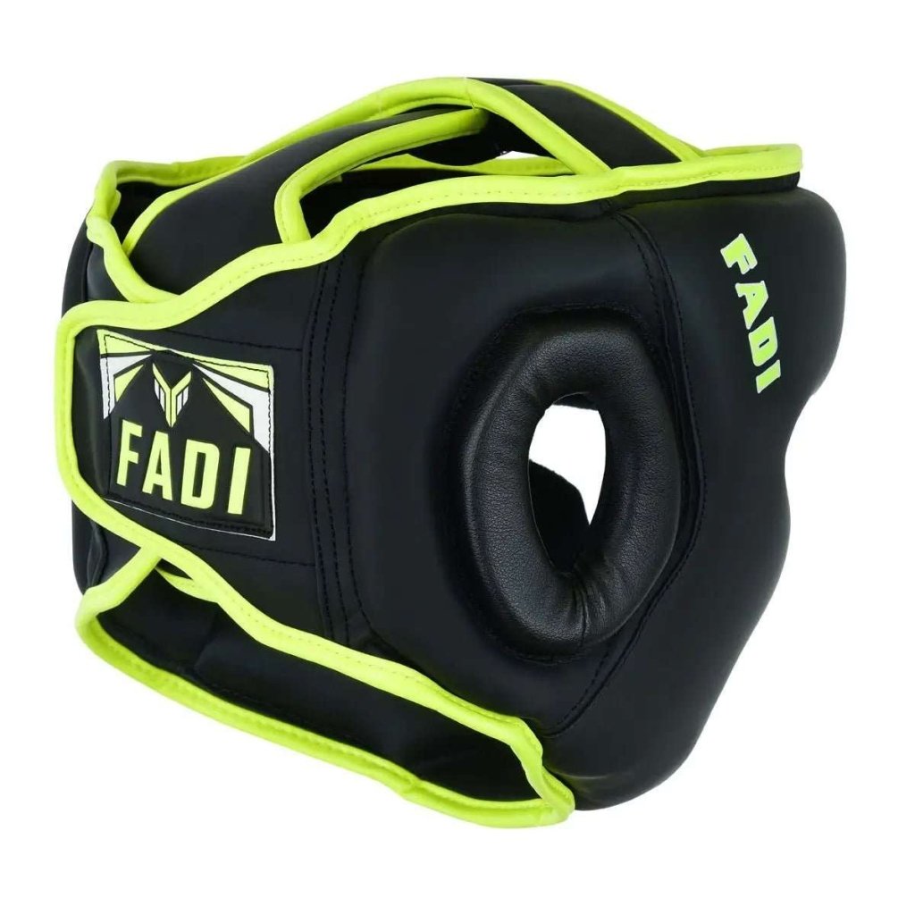 FADI | HEAD GUARD | OPTIMA FIGHT | MADE OF MATTE ARTIFICIAL LEATHER - Fadi Sports